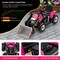 Kids Ride-On Excavator with Manual and Remote Control, LED Lights